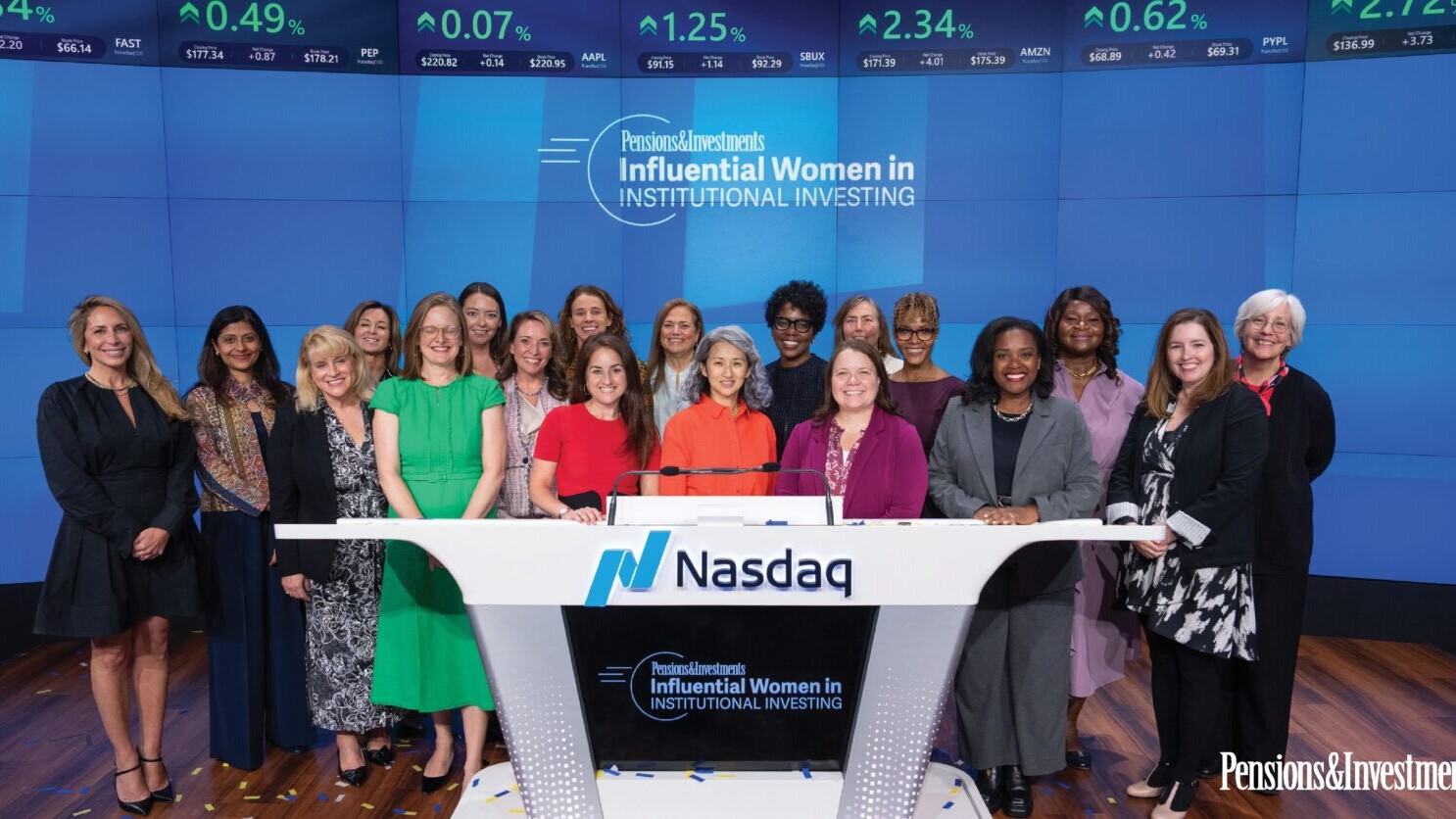 Influential women at nasdaq