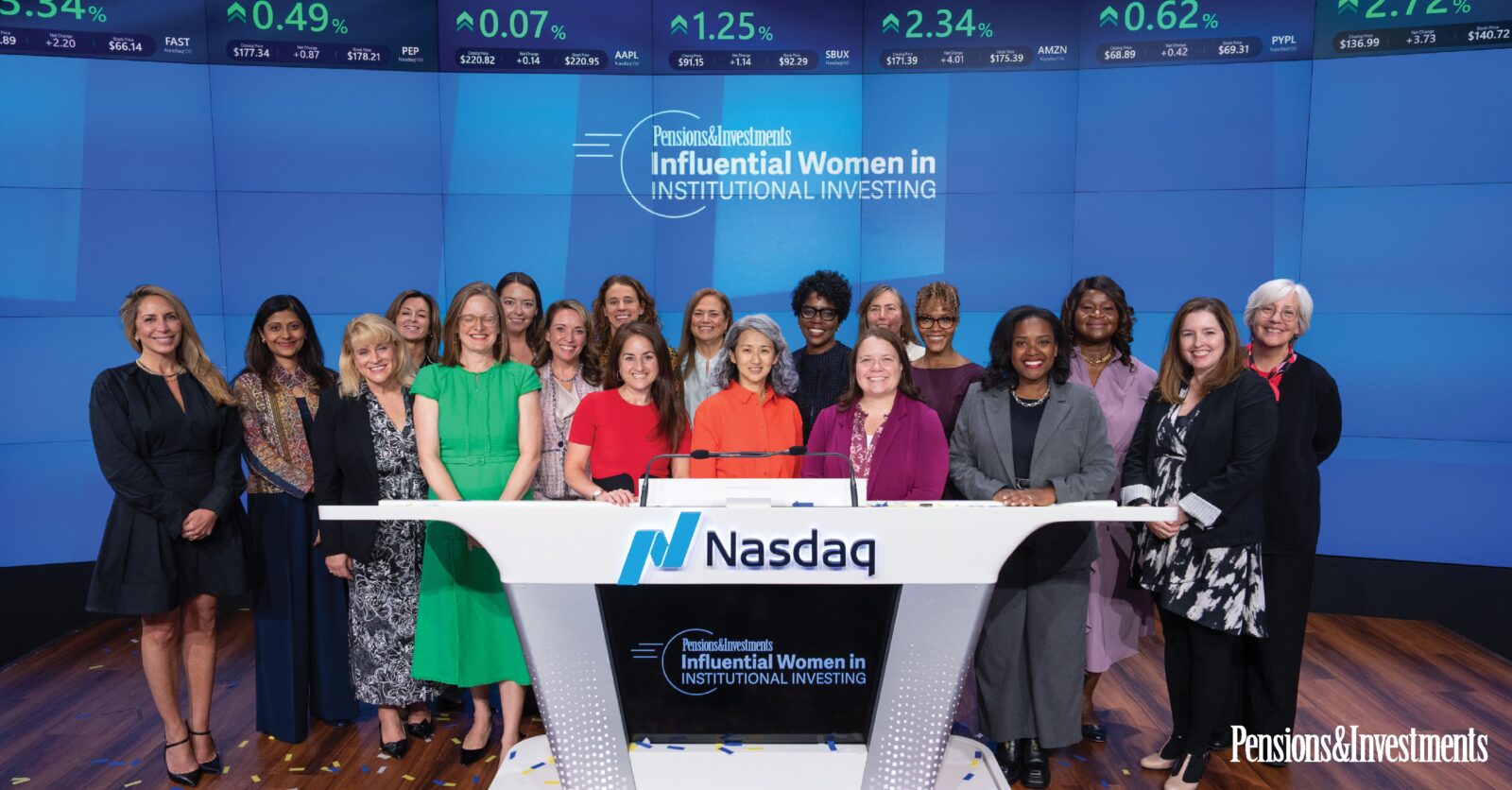 Influential women at nasdaq